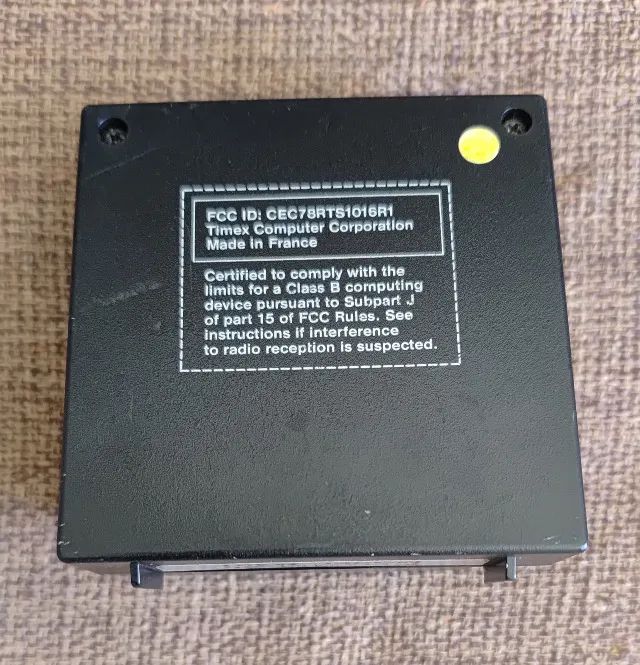 Expansão de Memória Timex Sinclair 16Kb ( P/ TK / ZX / CP) - Não