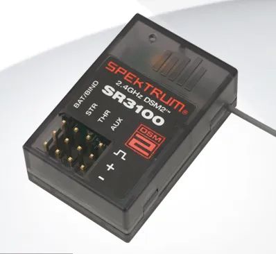 Receptor Spektrum SR3100 DSM2 3-Ch Receiver: Surface