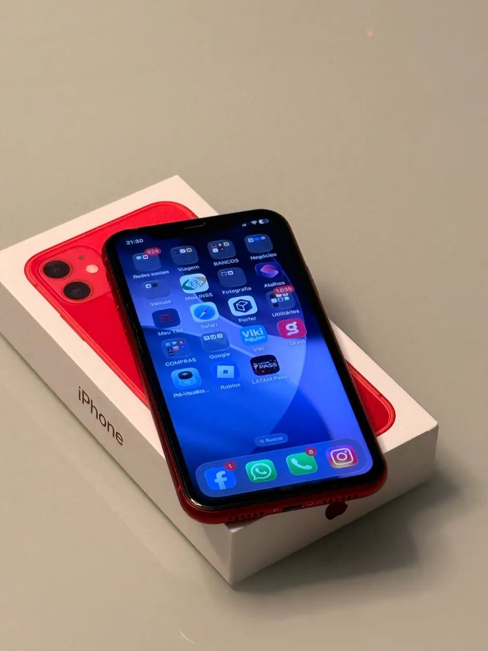 iPhone 11 64g Red Edition - Celulares e Smartphones - Plano