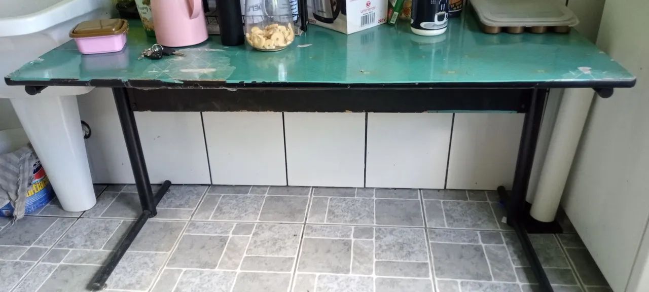 Mesa de escritório usada 