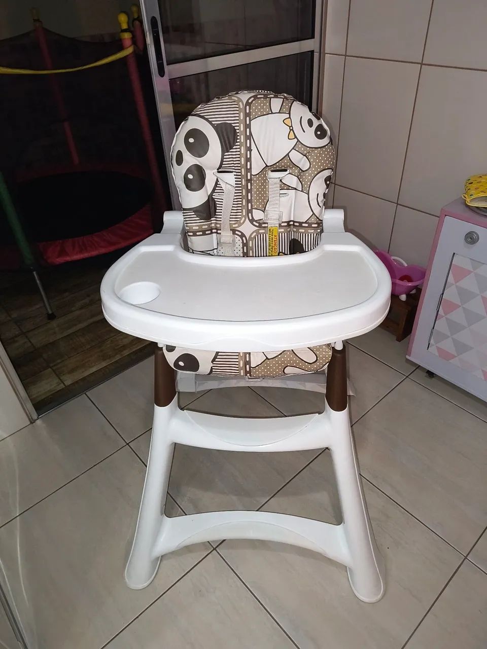 Cadeirão Galzerano Branco - Bandeja Removível - Foto 2