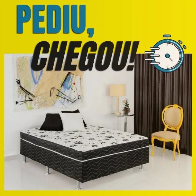 Cama Box Casal Nova _ Pague na Entrega