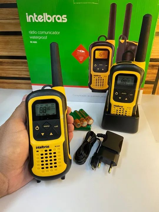 Walkie Talkie Intelbras RC 4102 - Novo