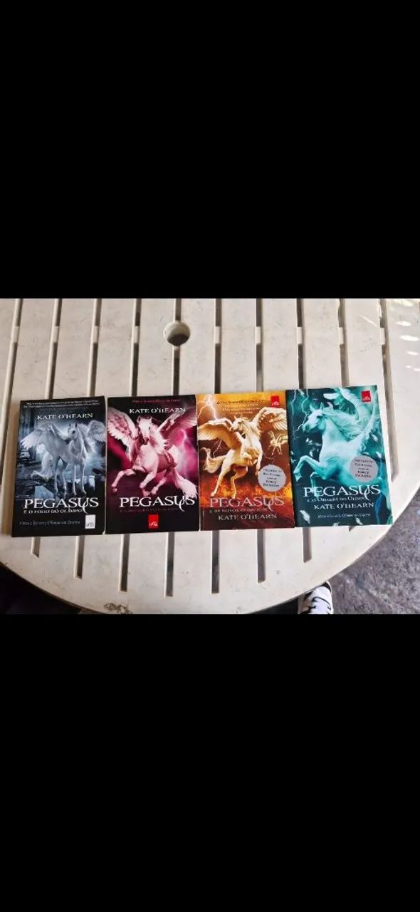 Pegasus e o Fogo do Olimpo - Livros da série Olimpo em Guerra - Foto 2