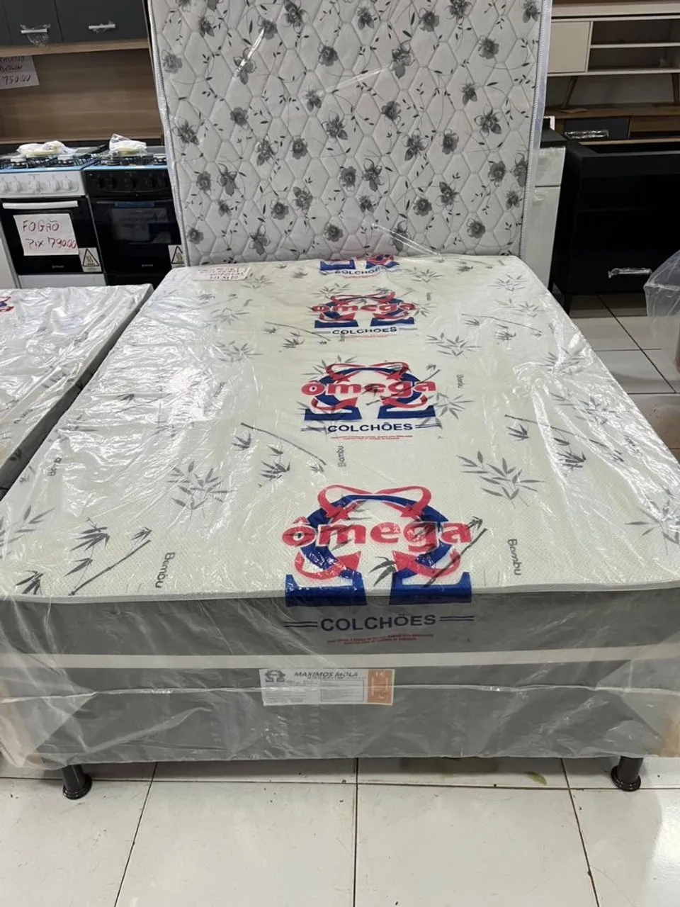 Cama BoxCasal Conjugado Mola Ensacada ENTREGA GRÁTIS