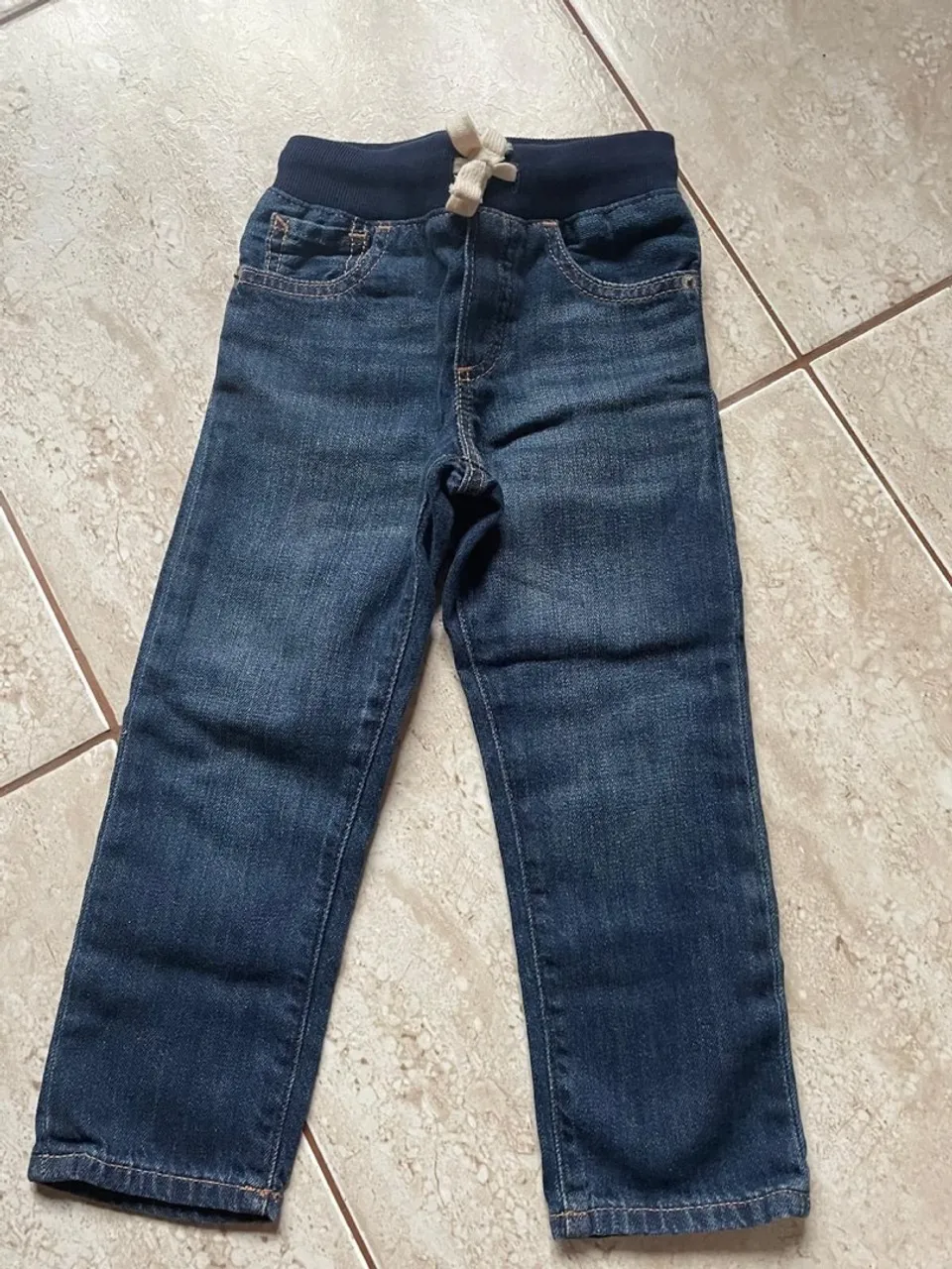 Calça Jeans Infantil com Cós de Elástico