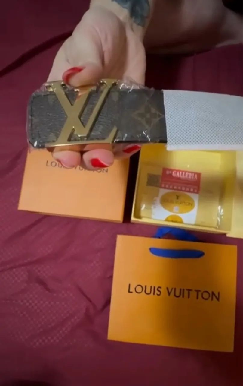 Cinto Louis Vuitton Original - Foto 2