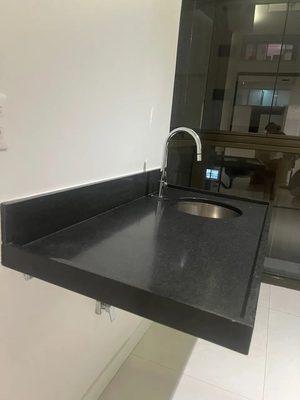 Bancada em granito com Cuba  - Foto 2