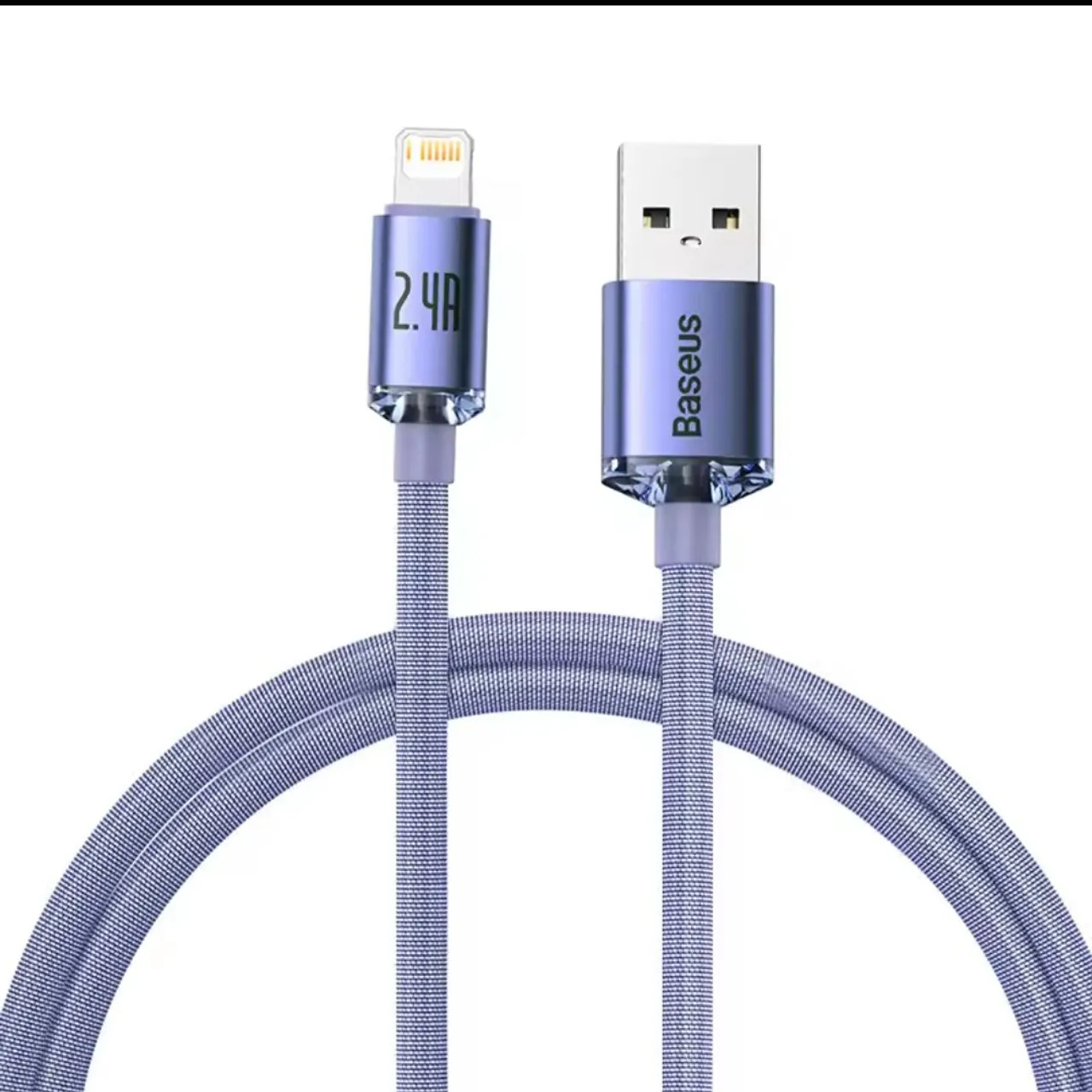 Cabo USB para iPhone 2.4A Baseus Entrega Grátis