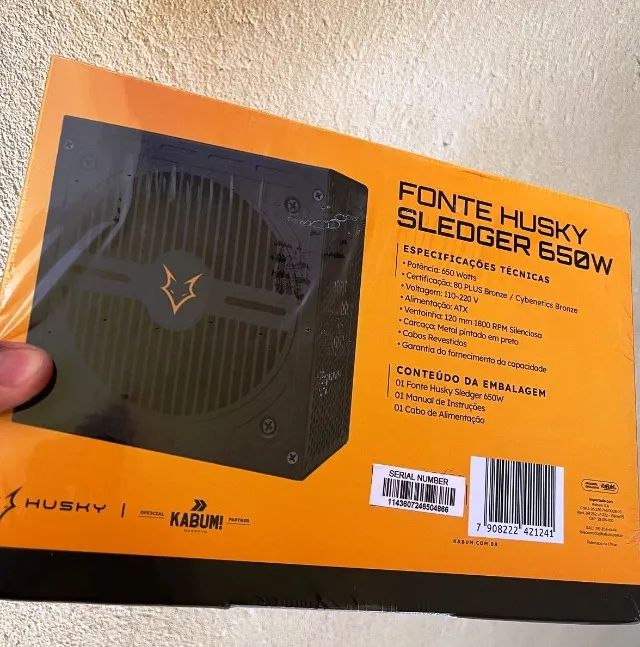 Fonte 650w 80 Plus bronze Husky Cybenetics - Foto 2