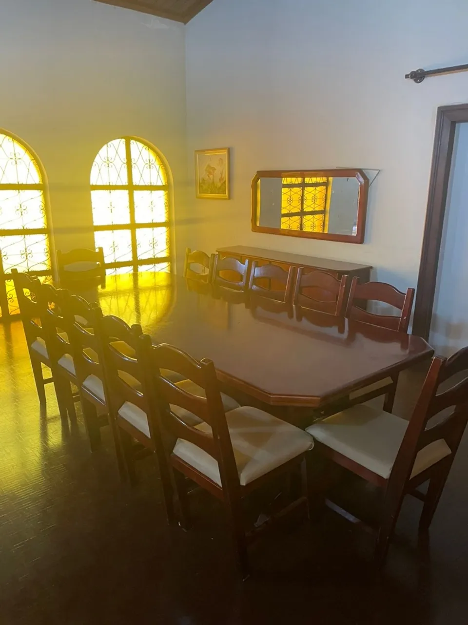 Conjunto sala de jantar mesa com 12 cadeiras