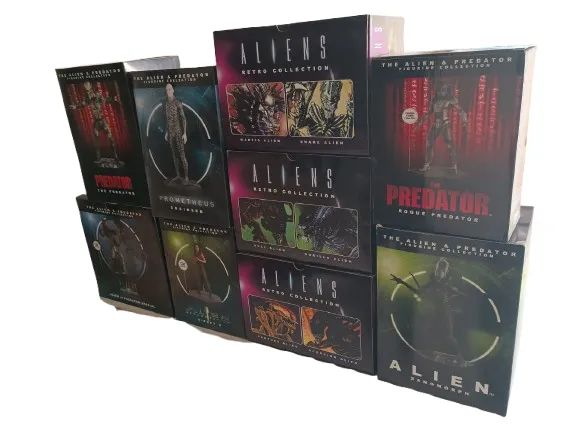 Maquete Coleção Alien X Predator Eaglemoss Action Figures - Foto 3