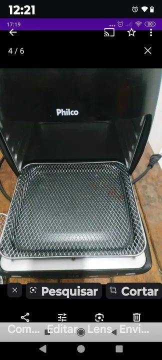 Air Fryer Oven PHILCO 110 v  - Foto 4