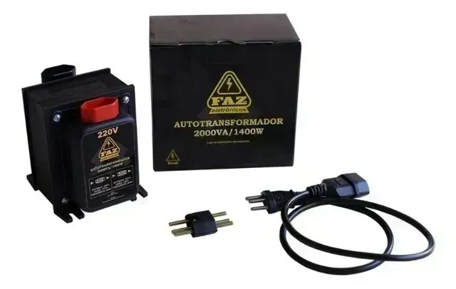 Auto Transformador Profissional 2000VA Marca Faz Eletrônico