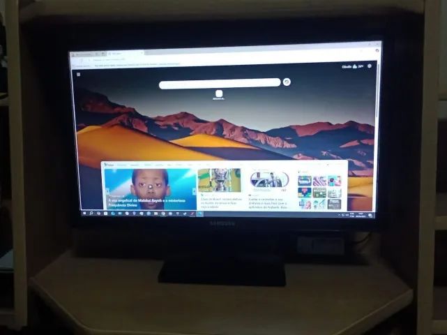 Monitor Samsung 22 polegadas 1080p 60Hz VGA/HDMI
