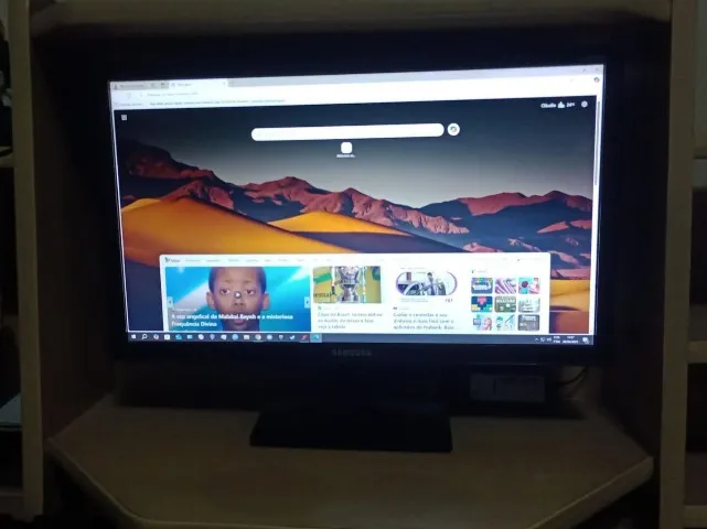 Monitor Samsung 22 polegadas 1080p VGA/HDMI