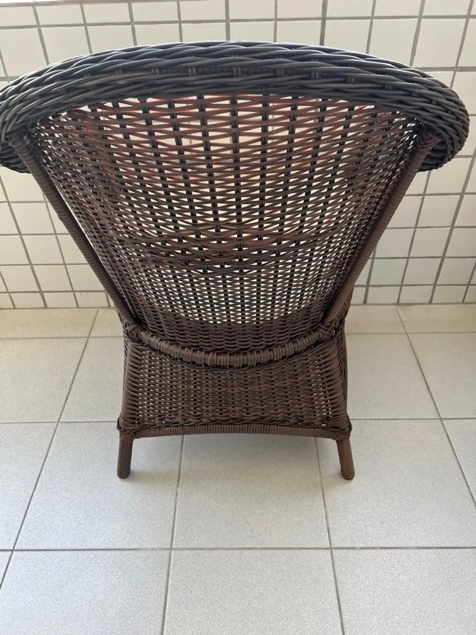 Conjunto Poltrona e Aparador em Vime  - Foto 5