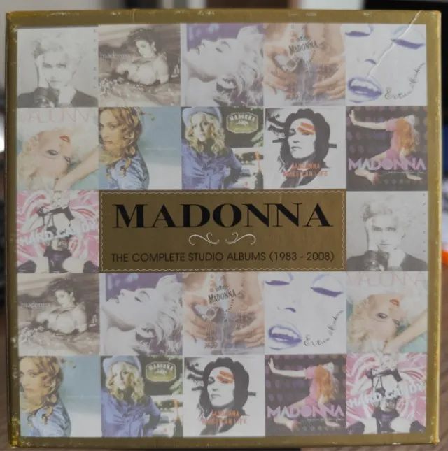 BOX CDs MADONNA - The Complete Studio Albums (1983-2008) - 11 CDs