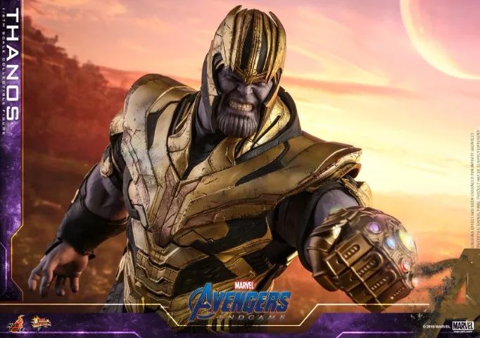 Figura Avengers endgame - Thanos 1/6 (Semi Novo) Hot Toys - Foto 4
