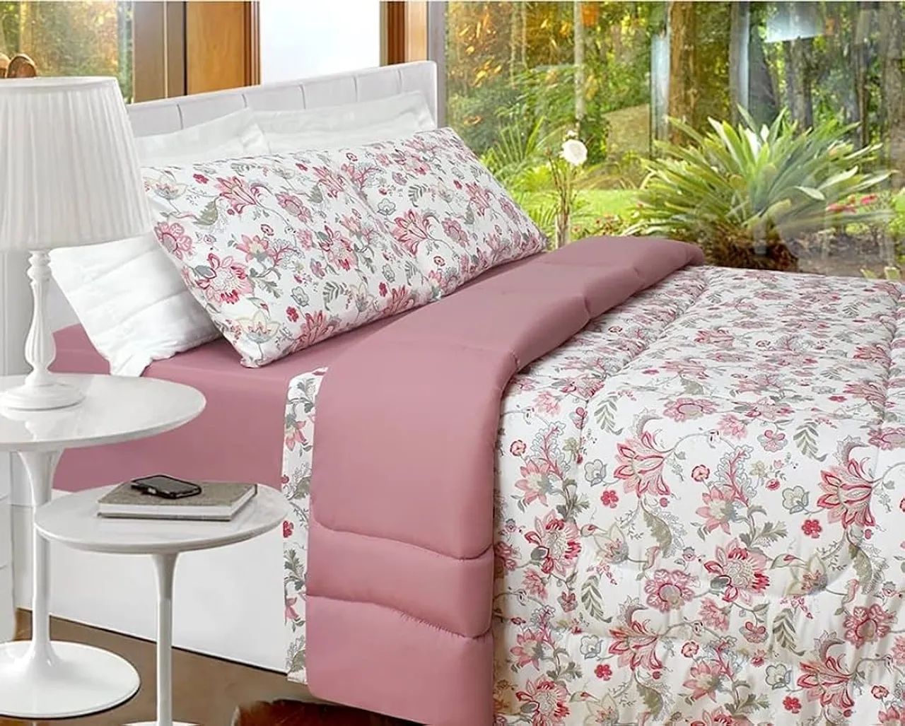 Edredom Zelo Soft Lótus Rose - 210x240