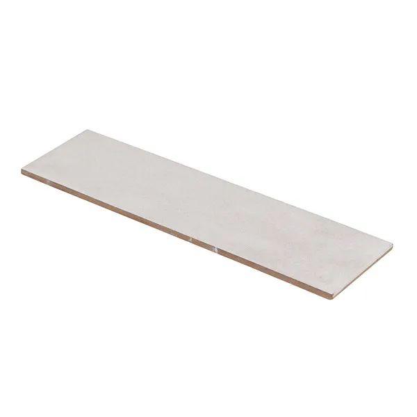 Caixa de Azulejos Revestimento Eliane Branco Acetinado 7x25cm Prisma Off White
