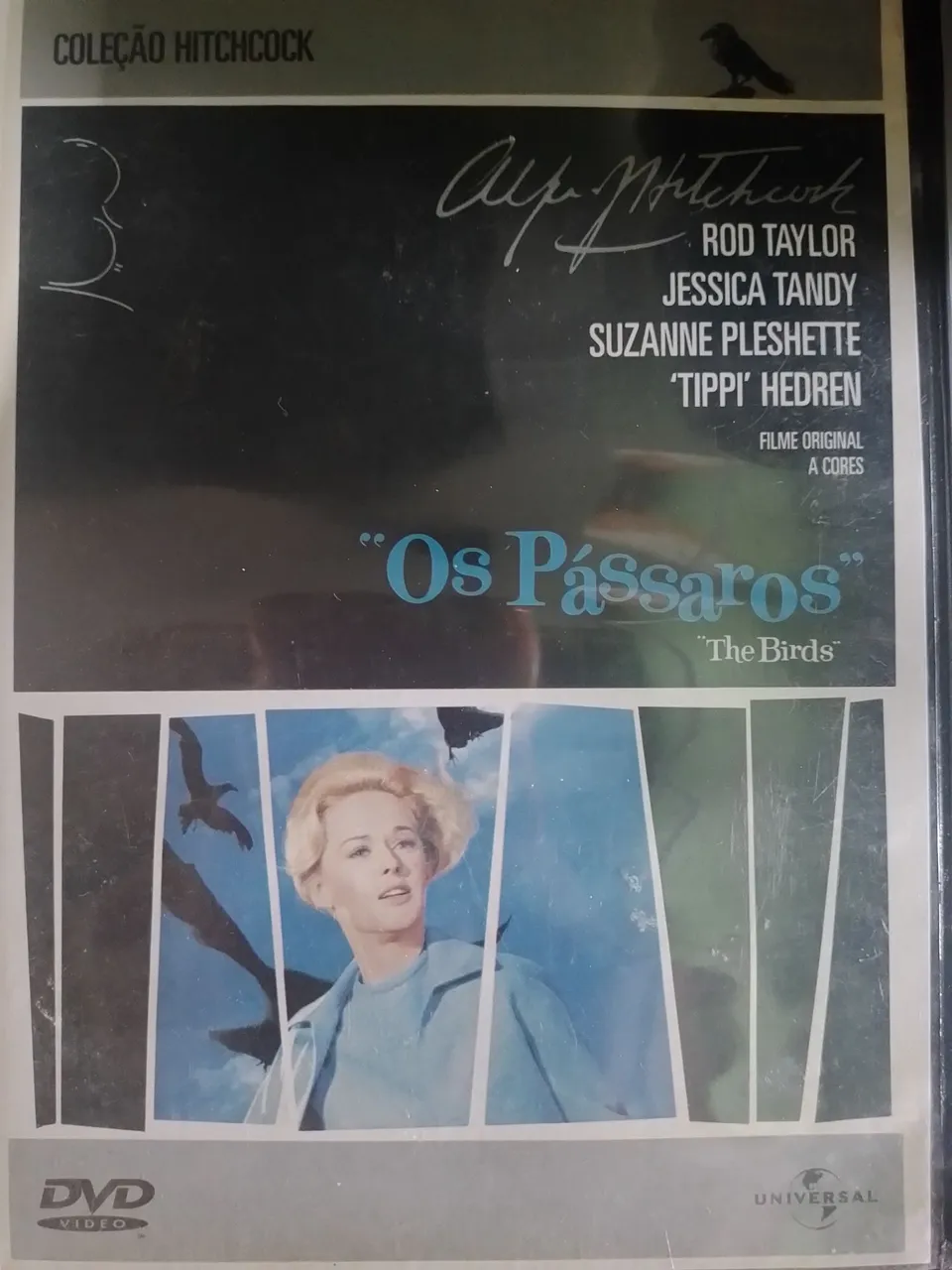 DVD Os Pássaros - Coleção Hitchcock