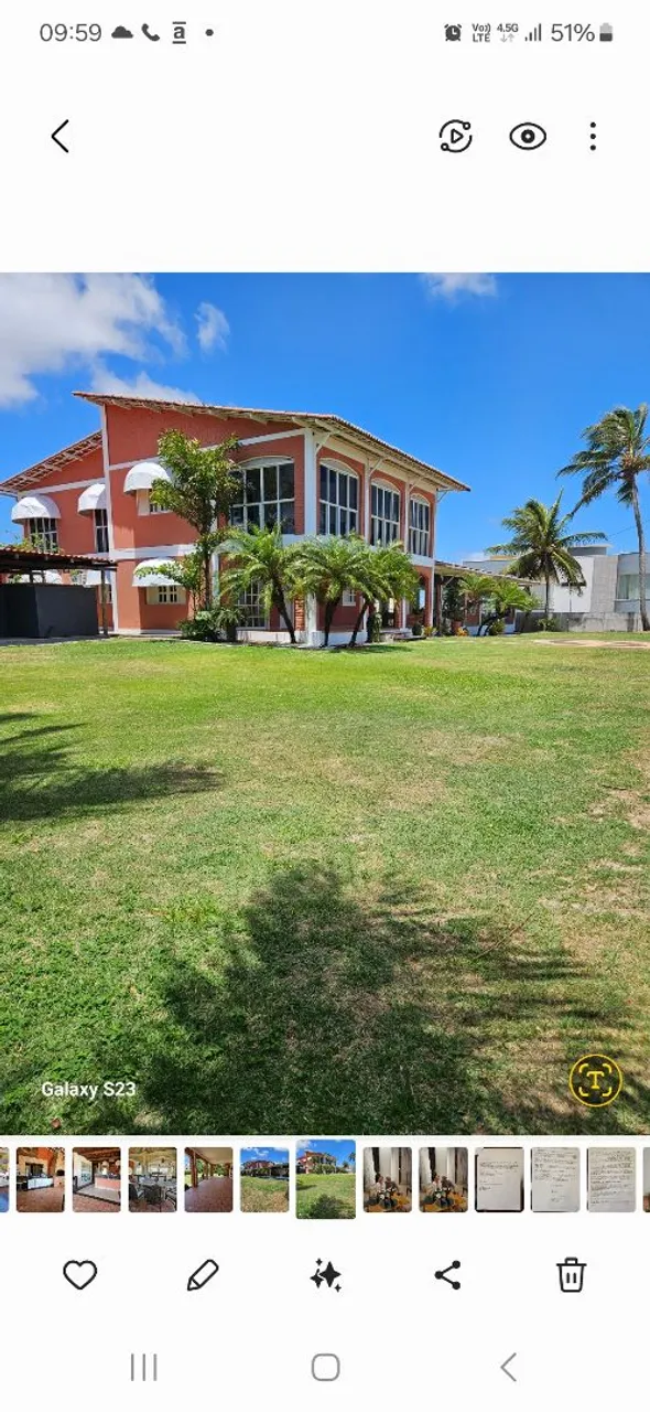 Casa para temporada na praia de Cotovelo