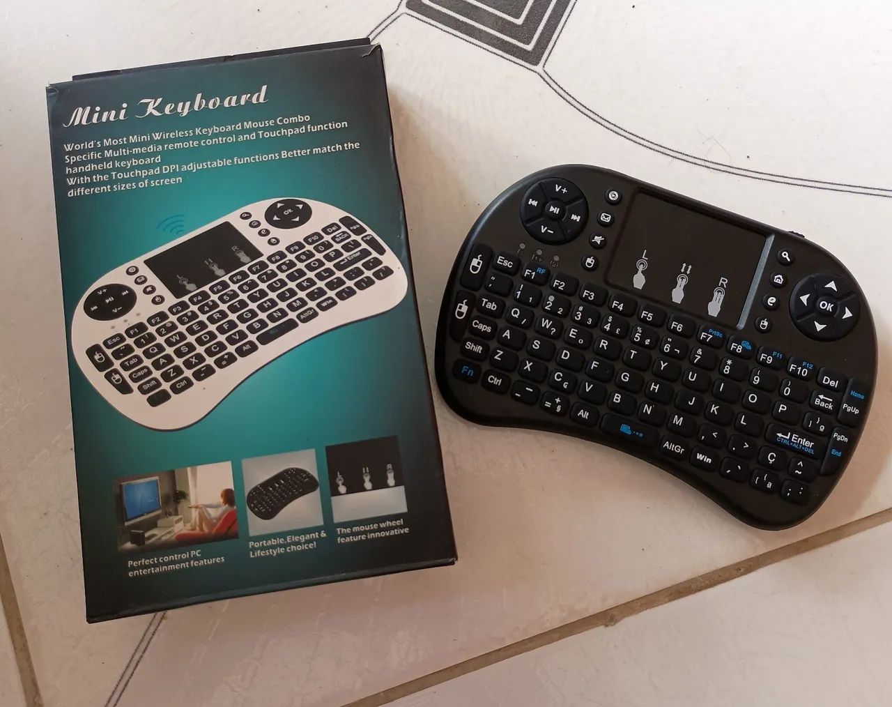 Mini Teclado sem fio