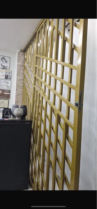 Grade de proteção em metalon galvanizado 