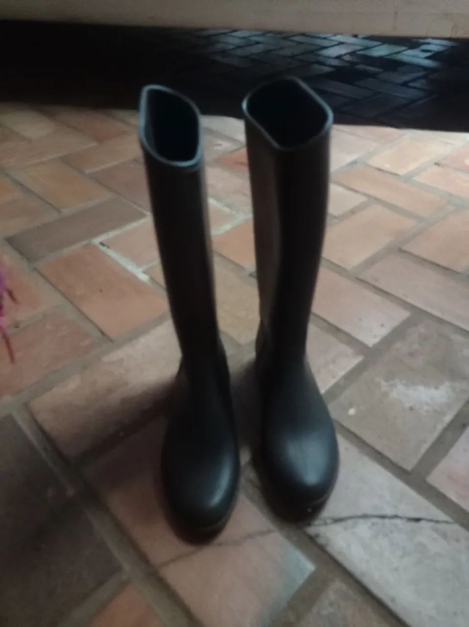 Bota de borracha infantil para hipismo - Foto 6