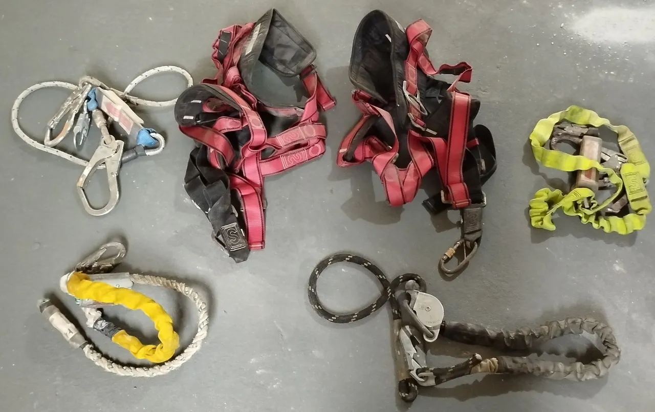 05 equipamentos de segurança para trabalho em altura