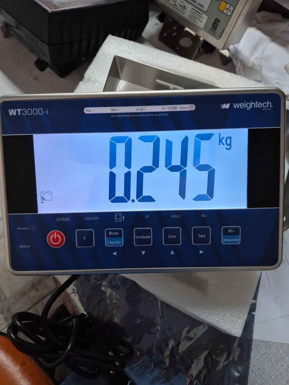 Balança Digital Weightech WT3000-i - 10kg