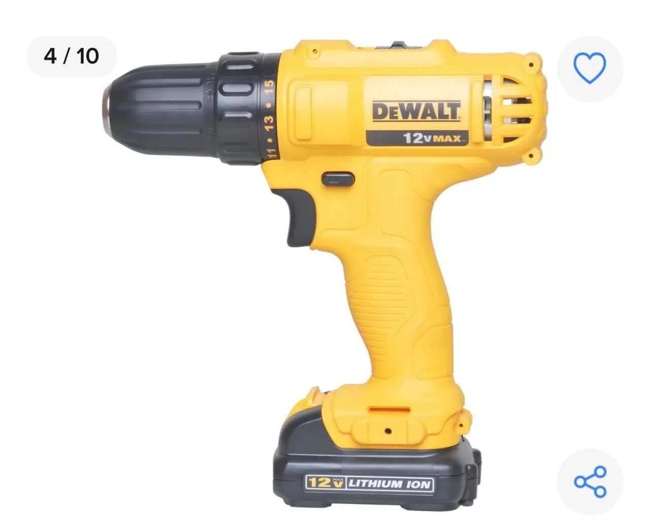Jogo de Parafusadeiras Dewalt 12V Max - Foto 5