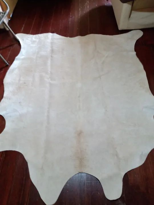 Tapete Couro de Boi Legítimo 