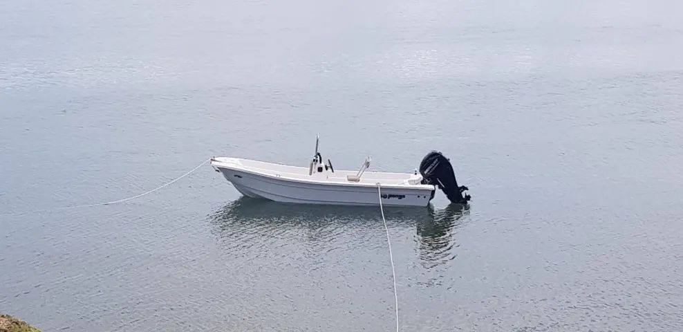 Lancha para Pesca e Passeio Completa 15 pés motor de 40 hp 4 tempos Mercury