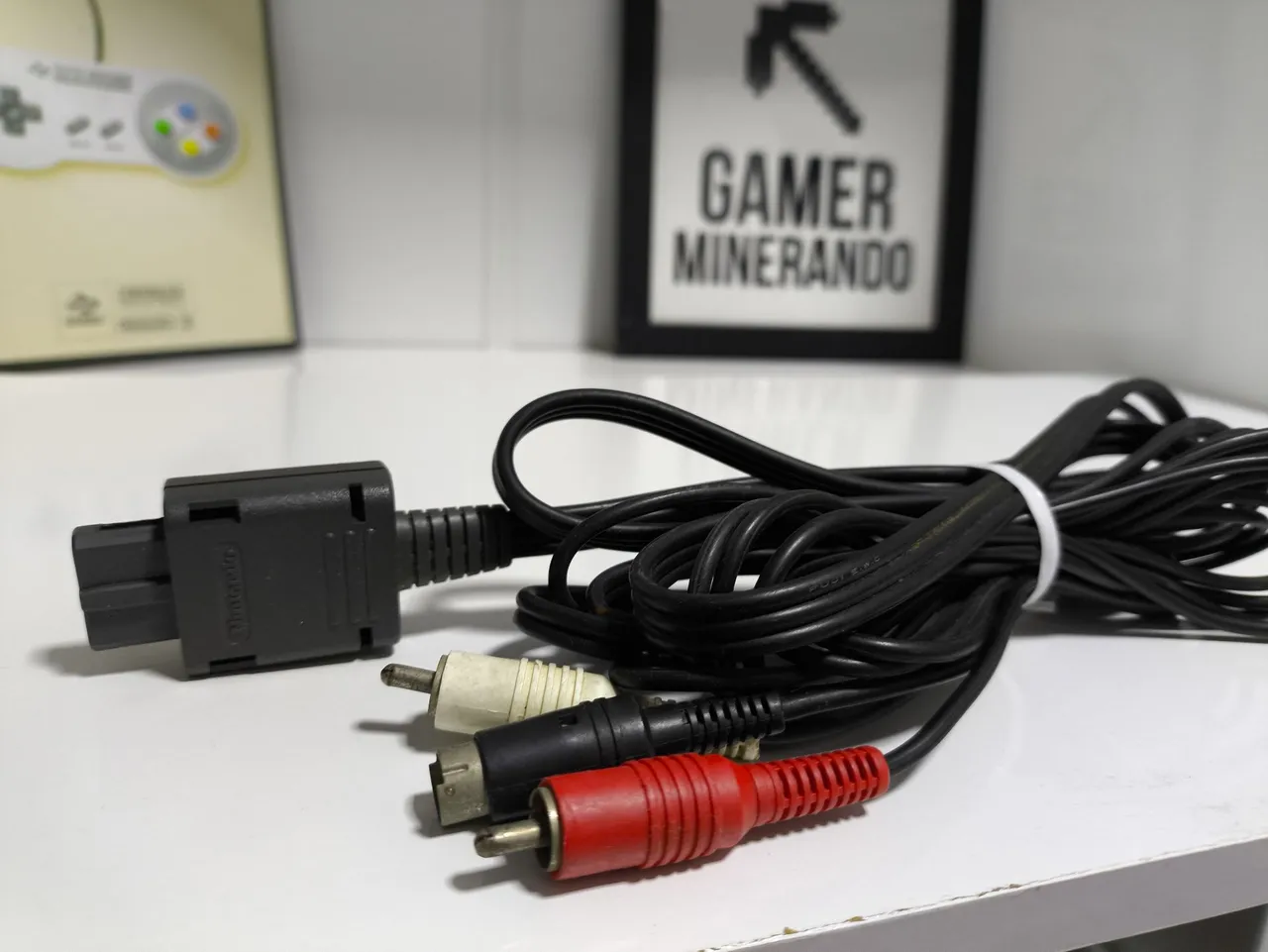 Cabo AV S-VIDEO original Nintendo Super Nintendo/N64 - Original