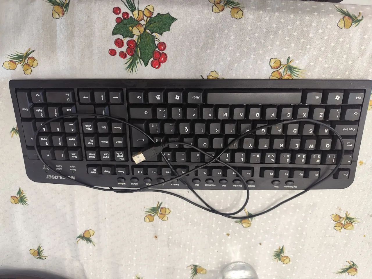 Teclado Multilaser, tecla e silenciosas