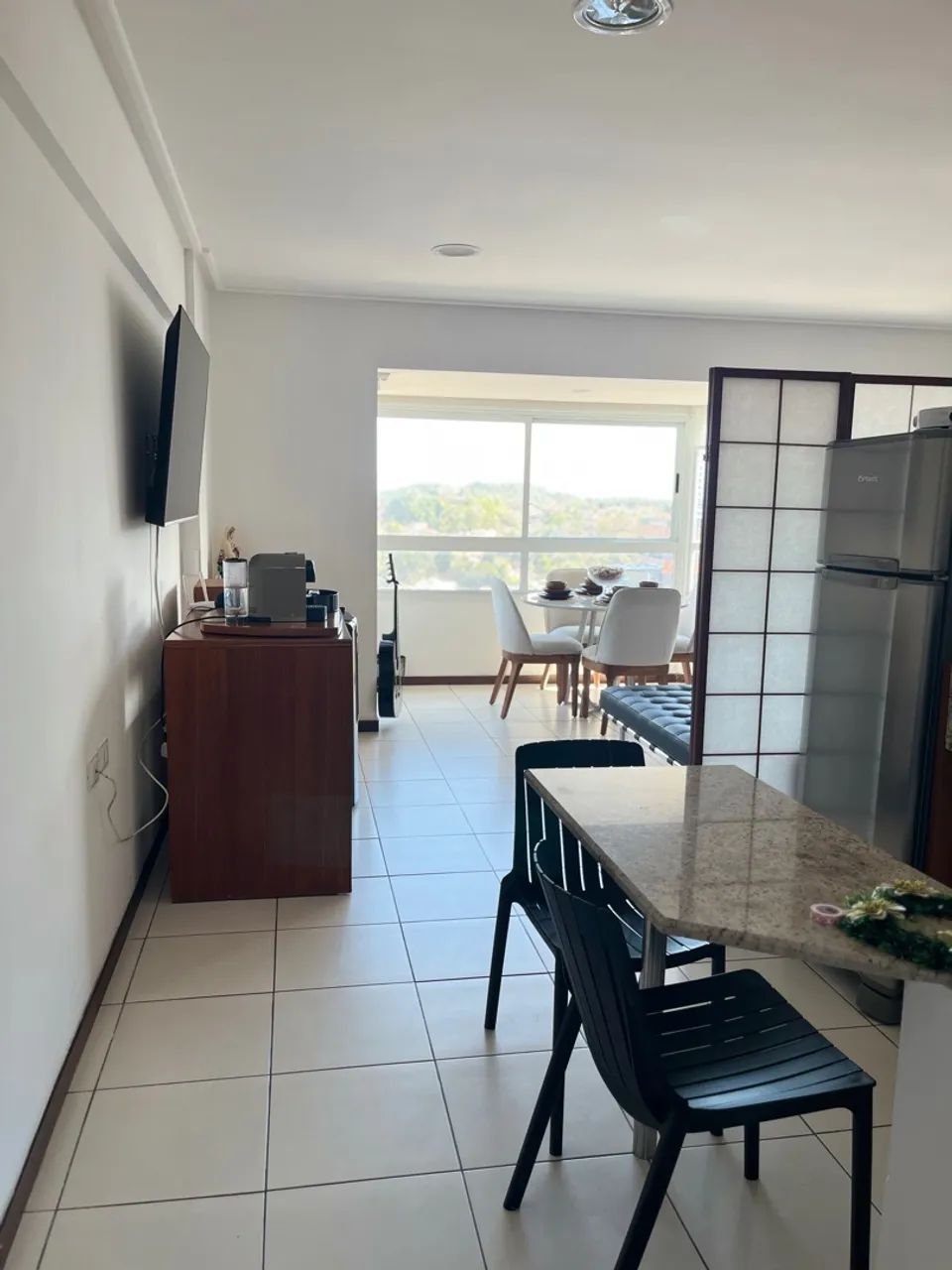 Flat mobiliado no Interatlântico