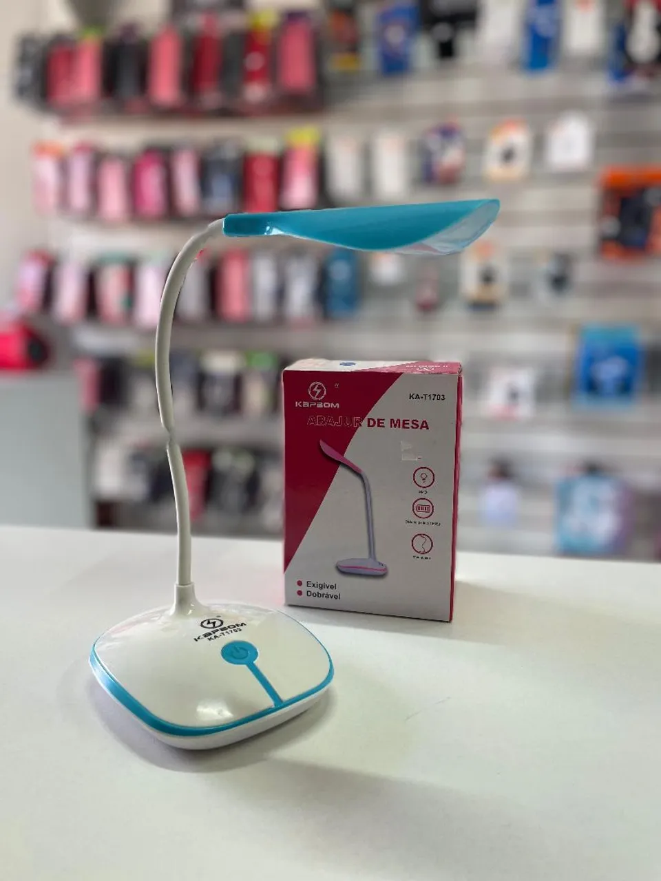Abajur de Mesa LED Flexível
