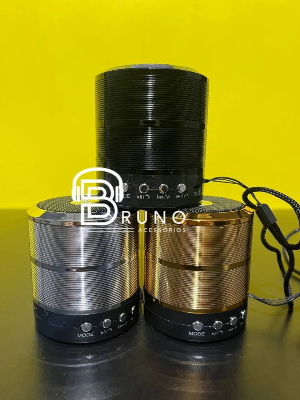 Caixa de Som Bluetooth Portátil - Diversas Cores - Foto 3