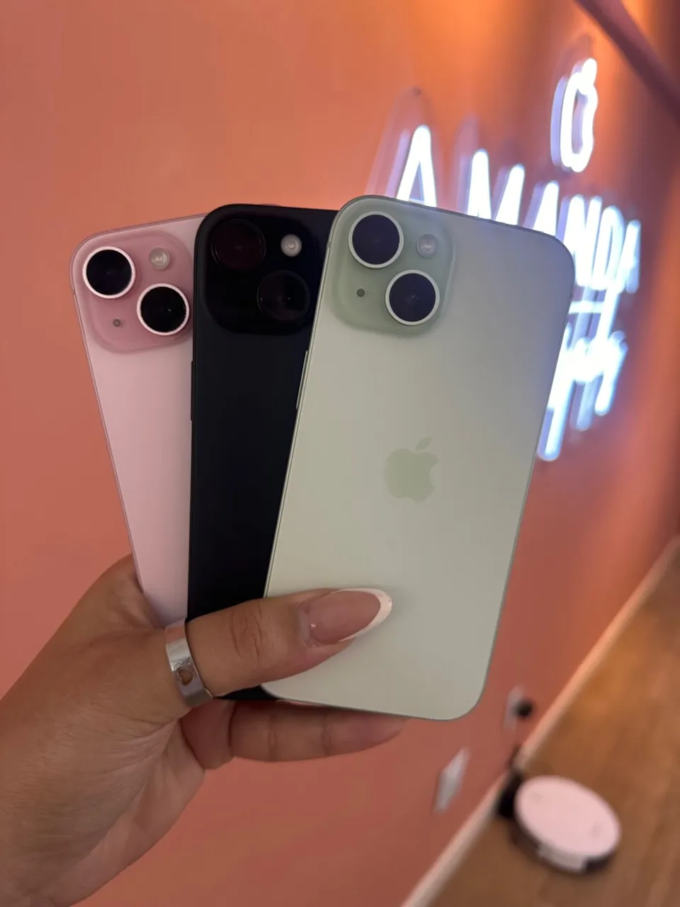 iPhone 15 128gb impecável semi novo oportunidade