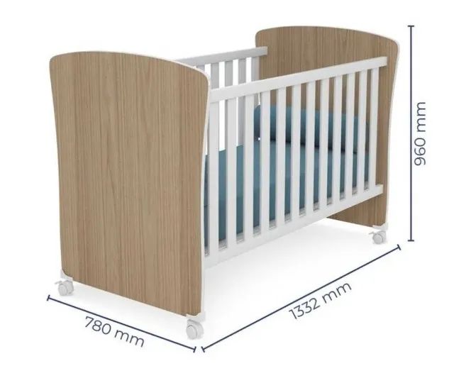 Berço/Mini Cama Doce Sonho QMovi (FAZEMOS ENTREGA DF E ENTORNO) - Foto 3