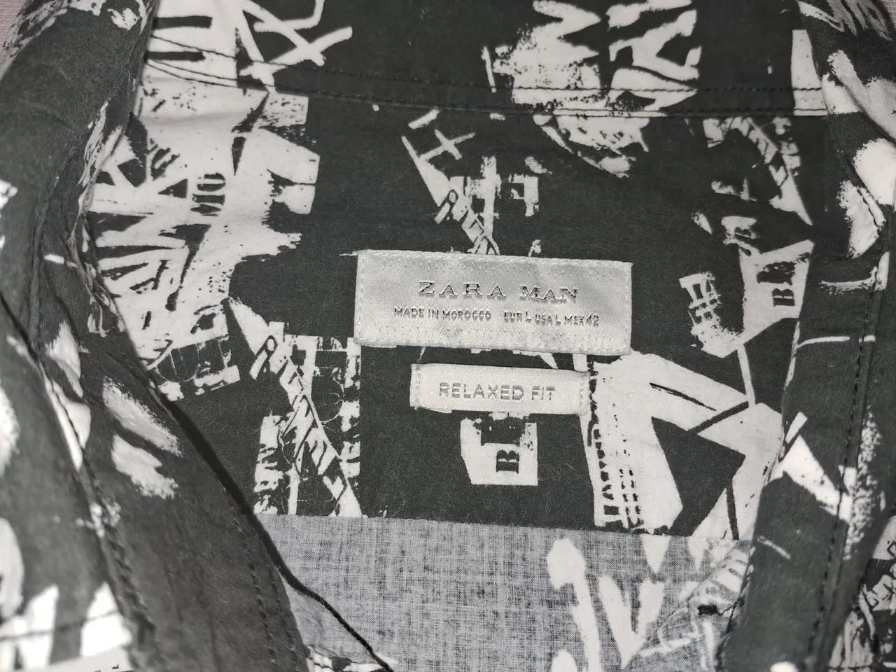 Camisa Estampada - Futurista e Moderna - Foto 4