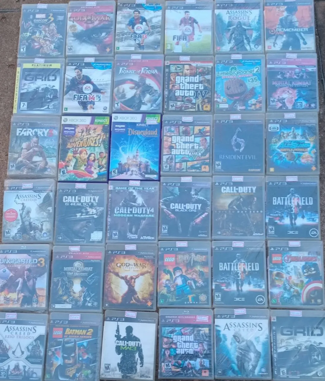 Coleção de jogos PS3 - Diversos títulos!