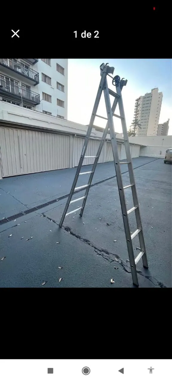 Escada de alumínio profissional