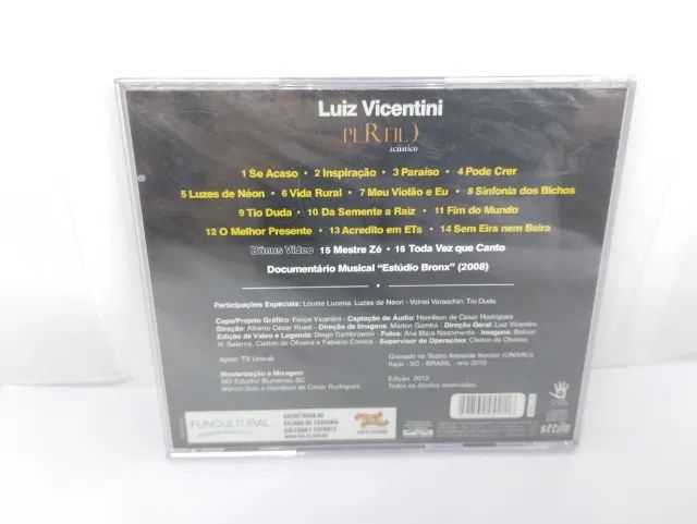 Cd - Luiz Vicentini - Foto 2