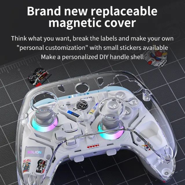 Controle Aolion K10 Hall Effect com Base de Carregamento - Foto 6