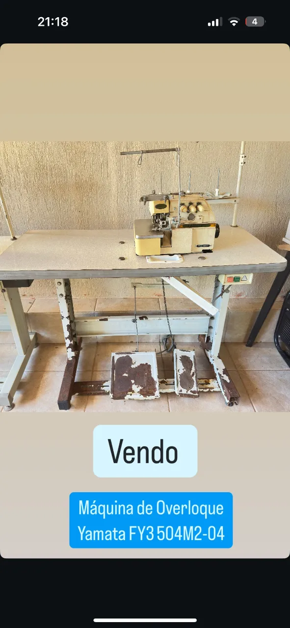 Máquina de costura Overloque