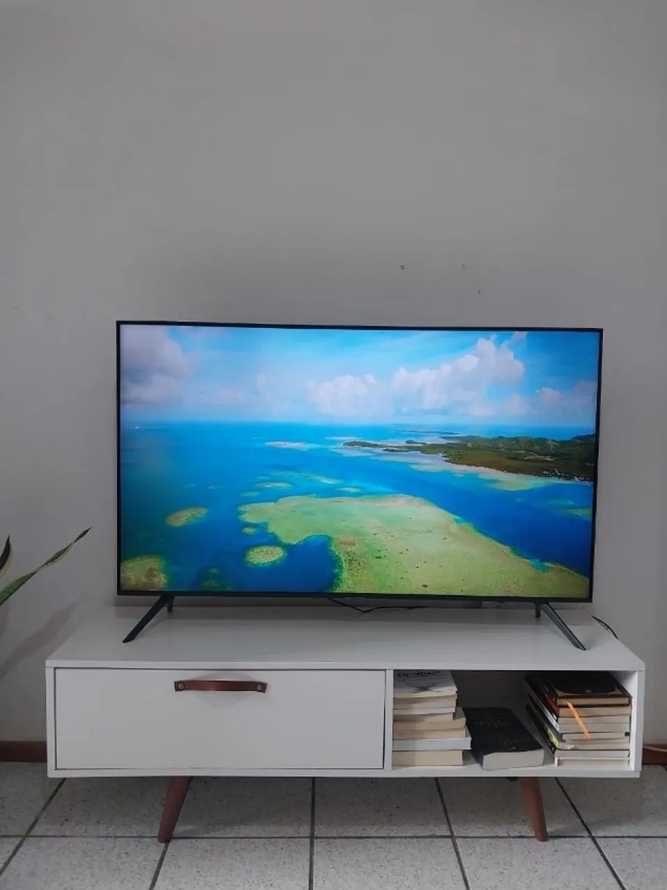 Smart TV Samsung Crystal UHD 4K de 50 polegadas