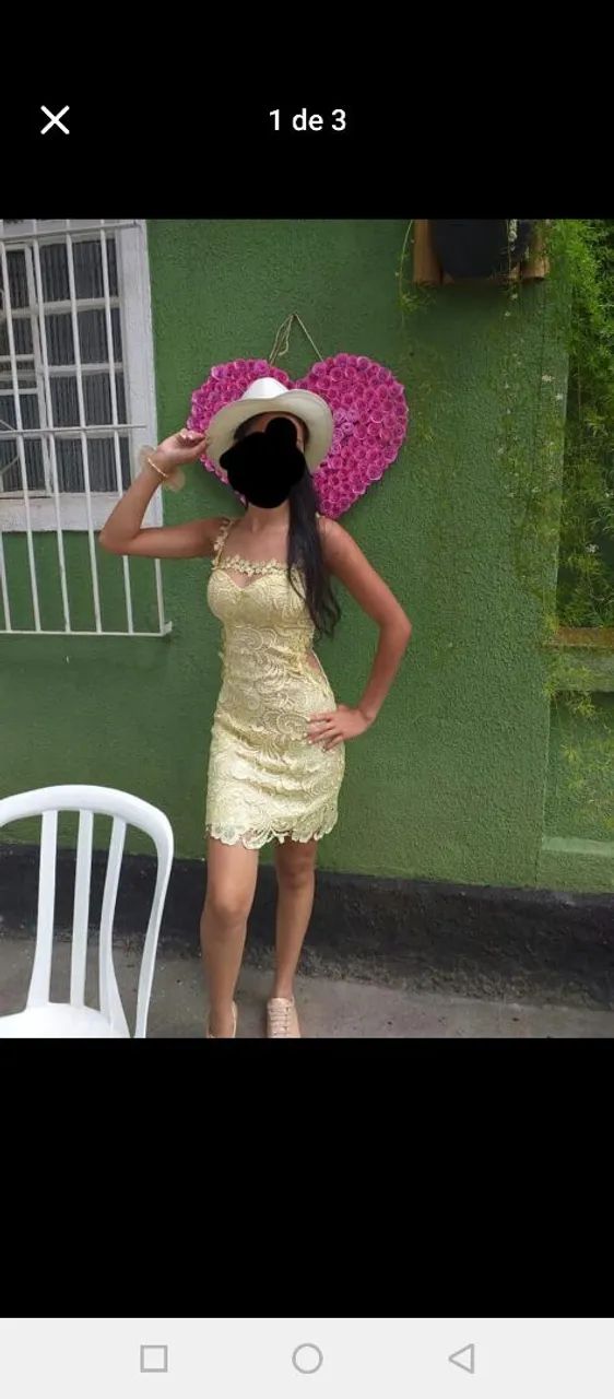 Vestido de festa 